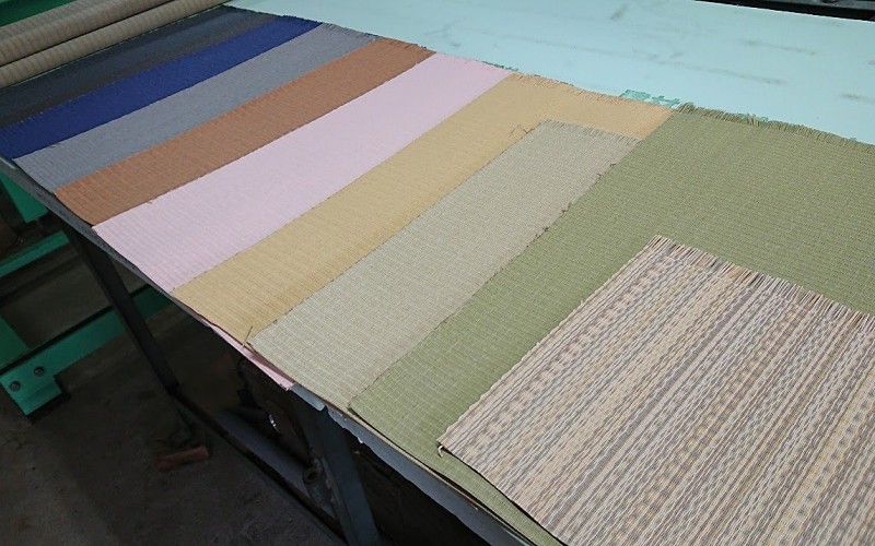 様々な種類の畳表