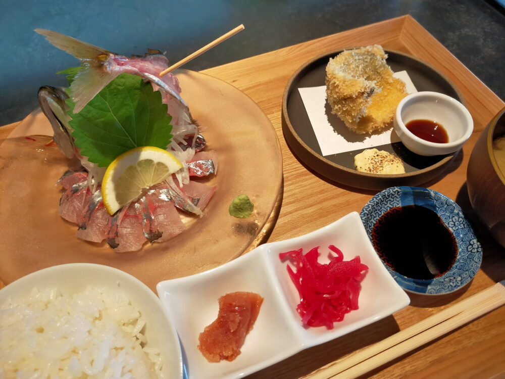 鯵づくし定食