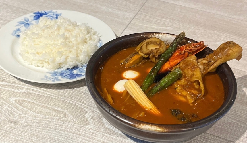 お店のスープカレー