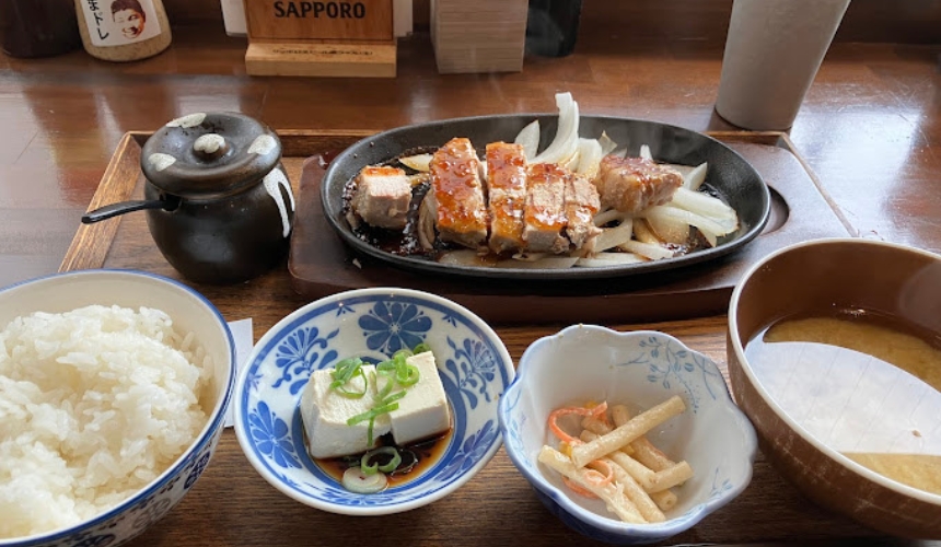 トンテキ定食