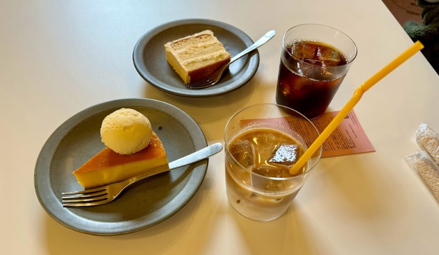 スイーツとコーヒー