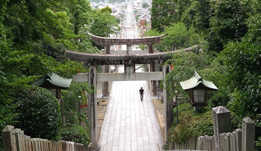 境内からの風景