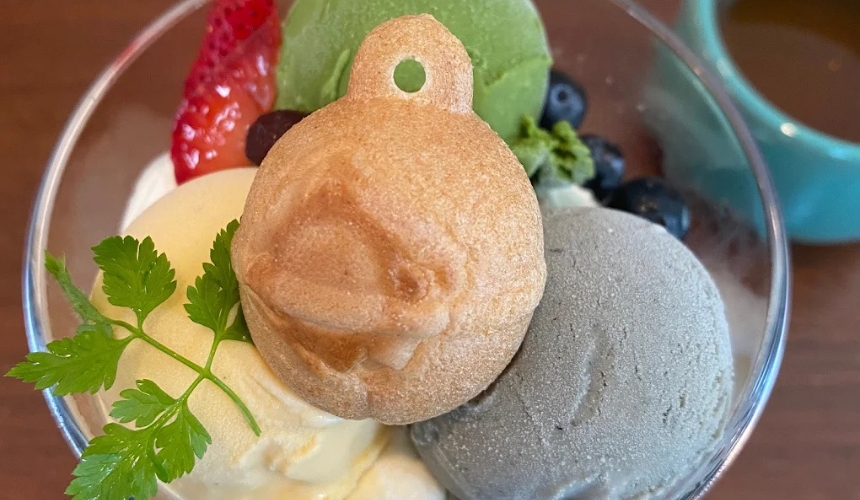 すずのパフェ