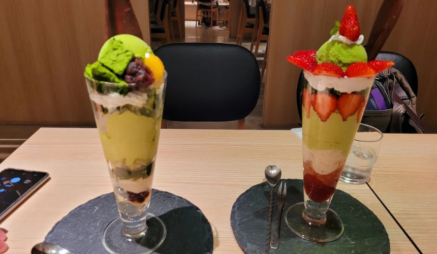 色んなパフェ