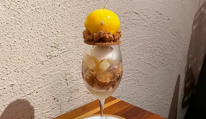 レモンのパフェ