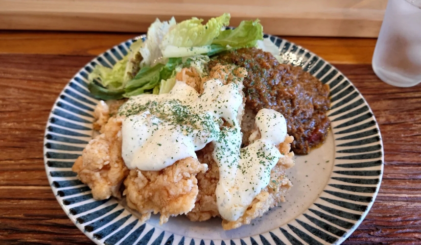 唐揚げのカレー