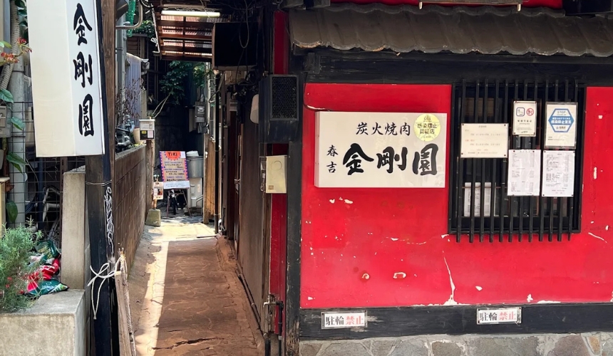 お店の入り口