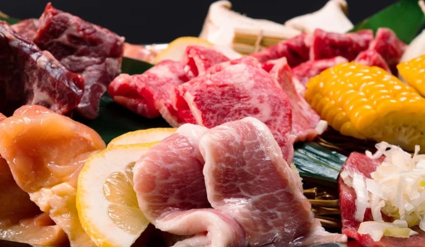 肉の盛り合わせ