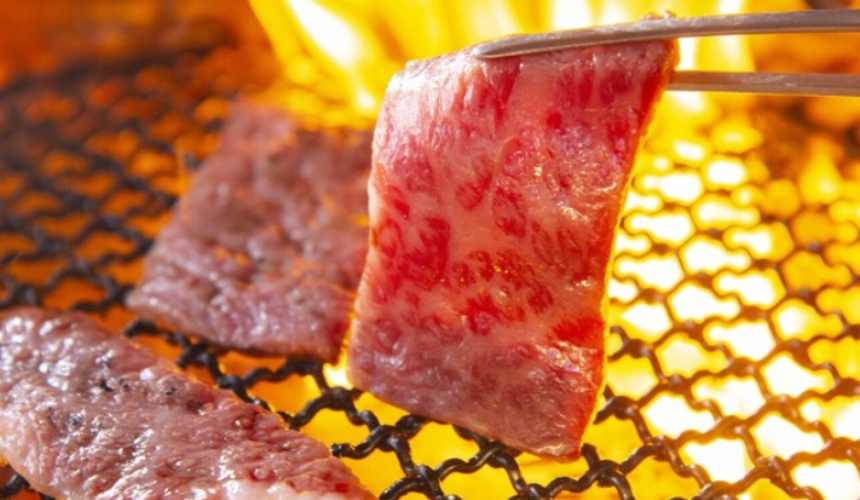 焼いた肉
