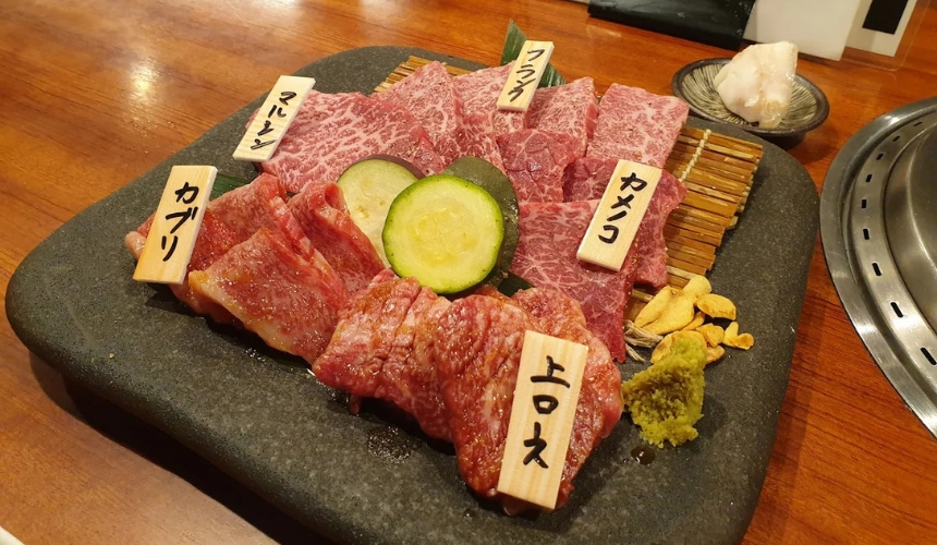 肉の盛り合わせ