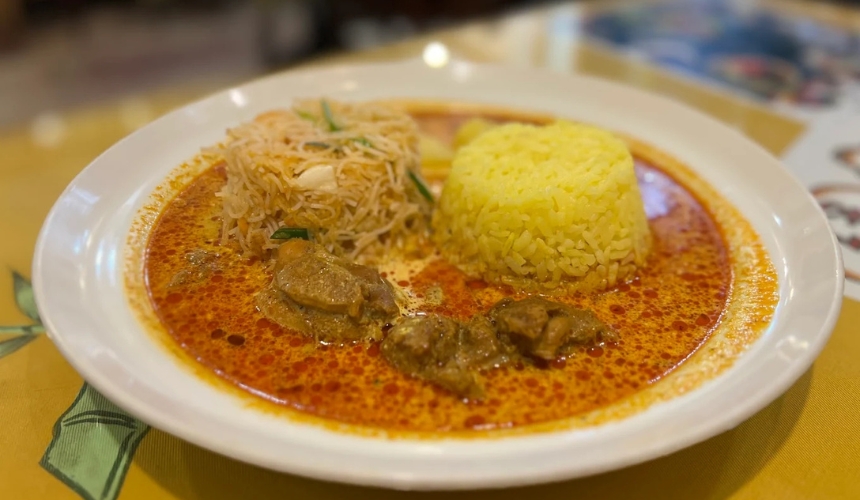 ライス＆ヌードルのカレー