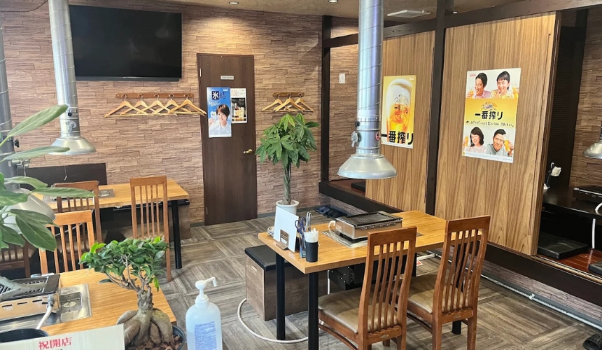 店内の雰囲気
