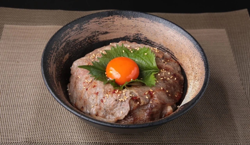 肉の丼