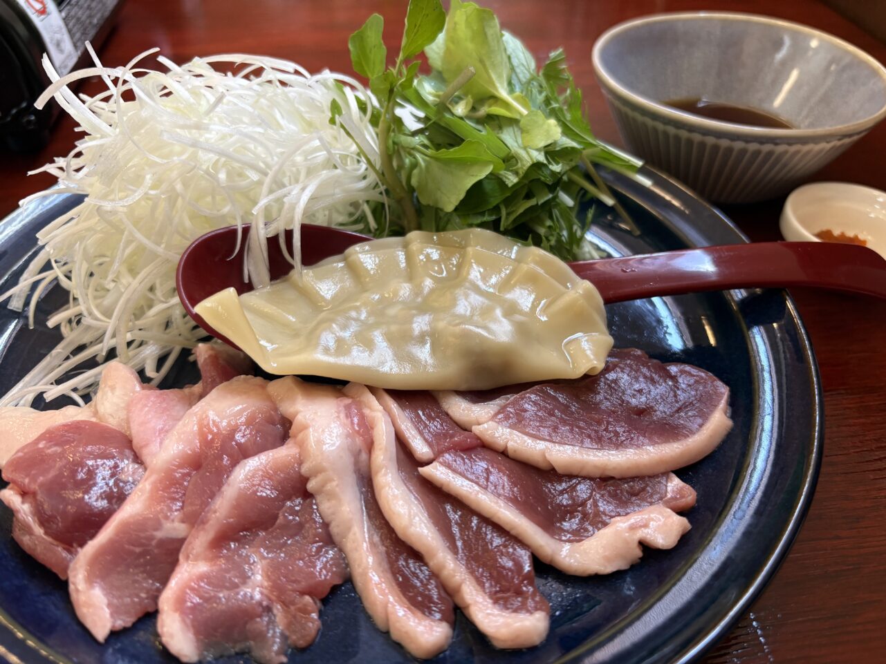 国産鴨の鴨しゃぶしゃぶ鍋