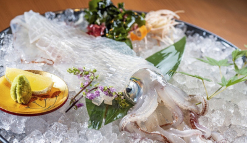 イカの活き造り