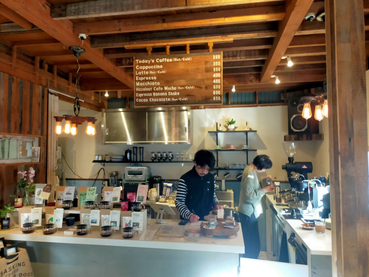 受付カウンター