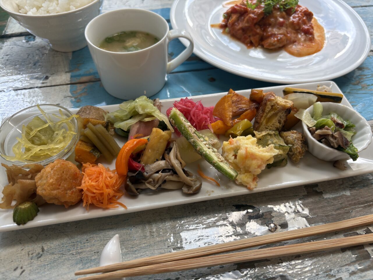 野菜のプレート