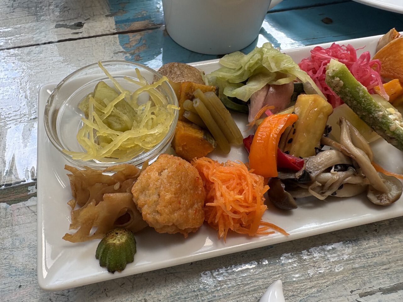 野菜のプレート