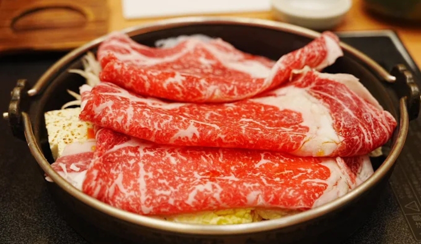 しゃぶしゃぶの肉