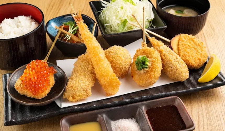 串の定食