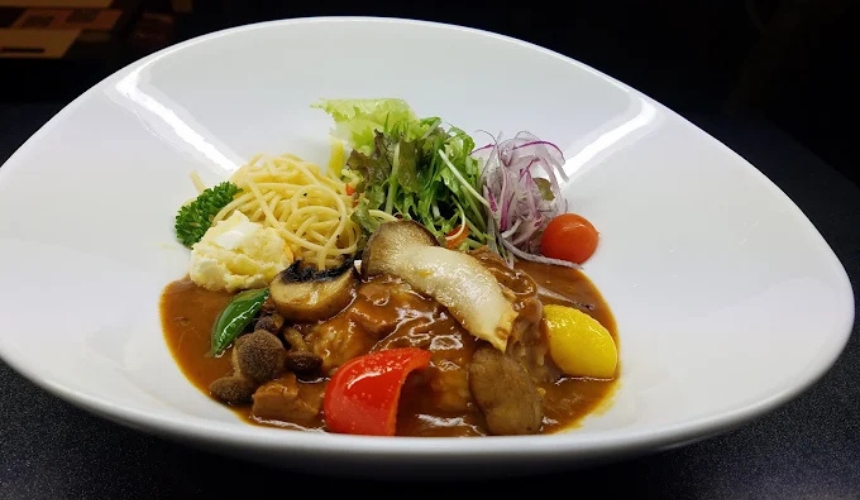 料理のアップ