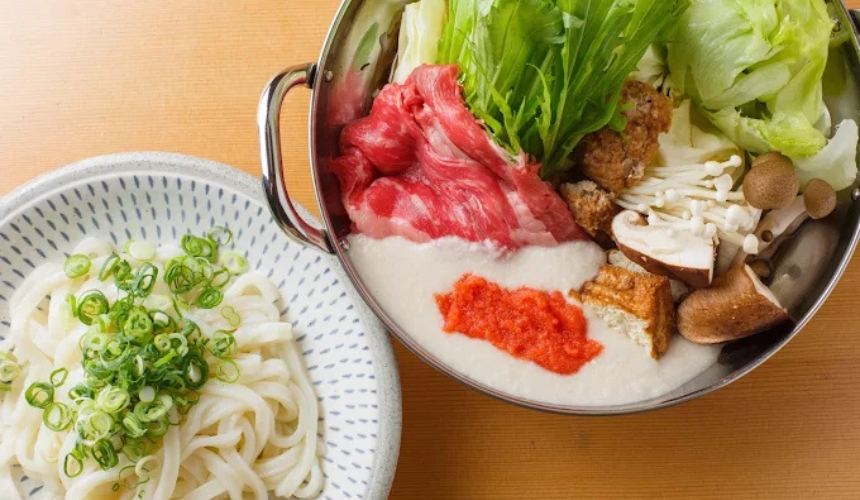 うどんんと鍋