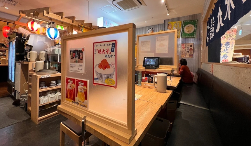 店内の雰囲気
