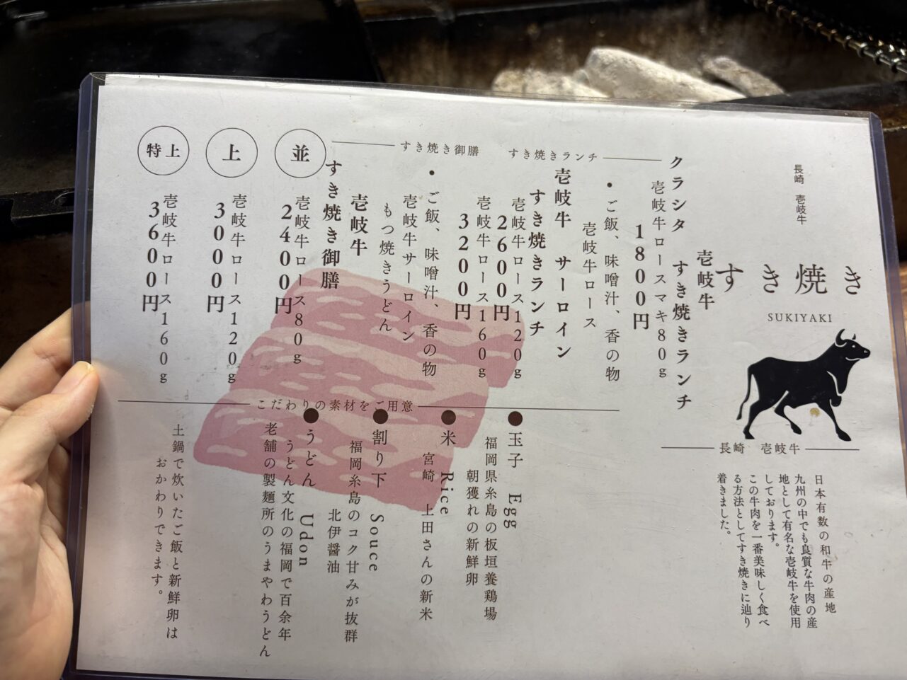 メニュー