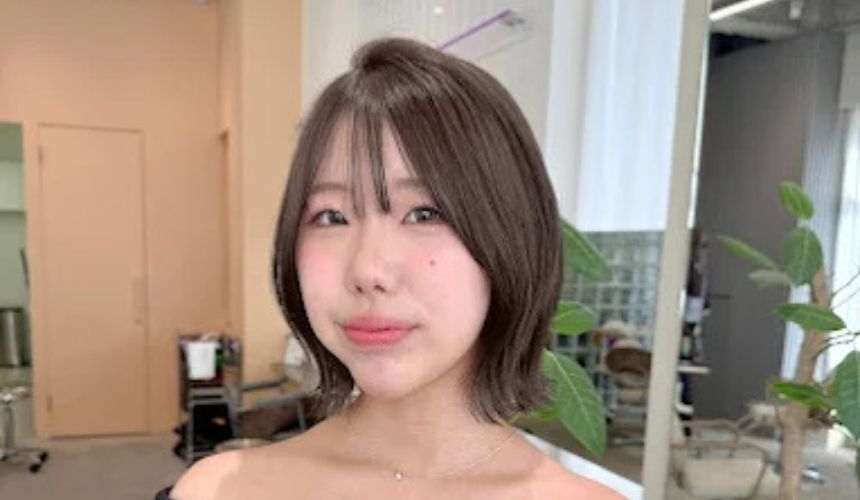 施術後のヘアスタイル