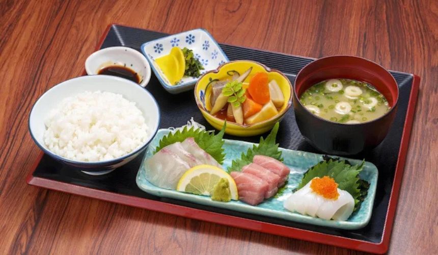 刺身の定食