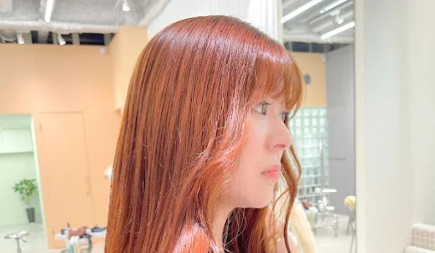 施術後のヘアスタイル