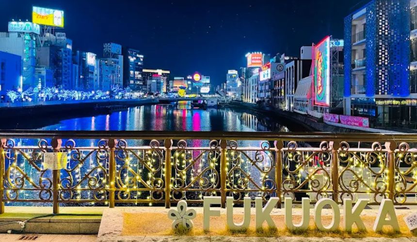 橋からの夜景