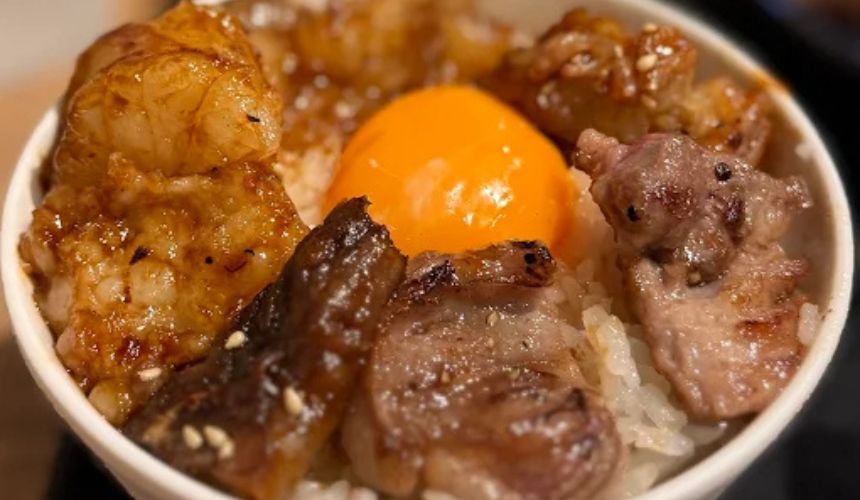 肉の丼
