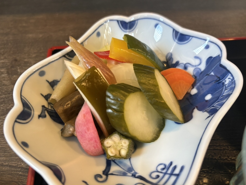 色とりどりのぬか漬け